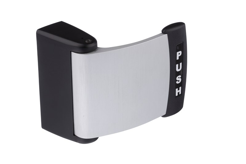 Abloy Sentry PPE004 Push Pad For Electric Lock, Finish-Anodized Aluminium