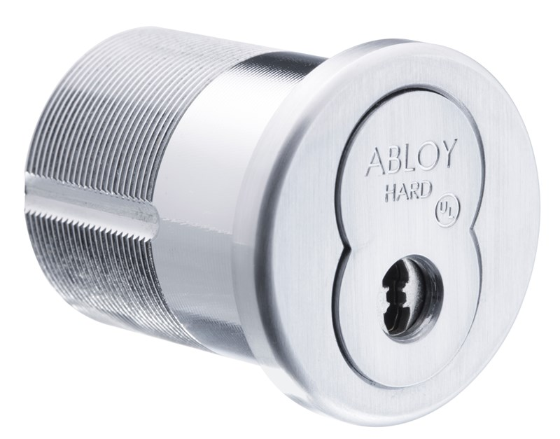 Abloy Sentry CY416 Cylinder, UL Aut Fac) Yale LFIC Core, Finish-Brushed Chrome