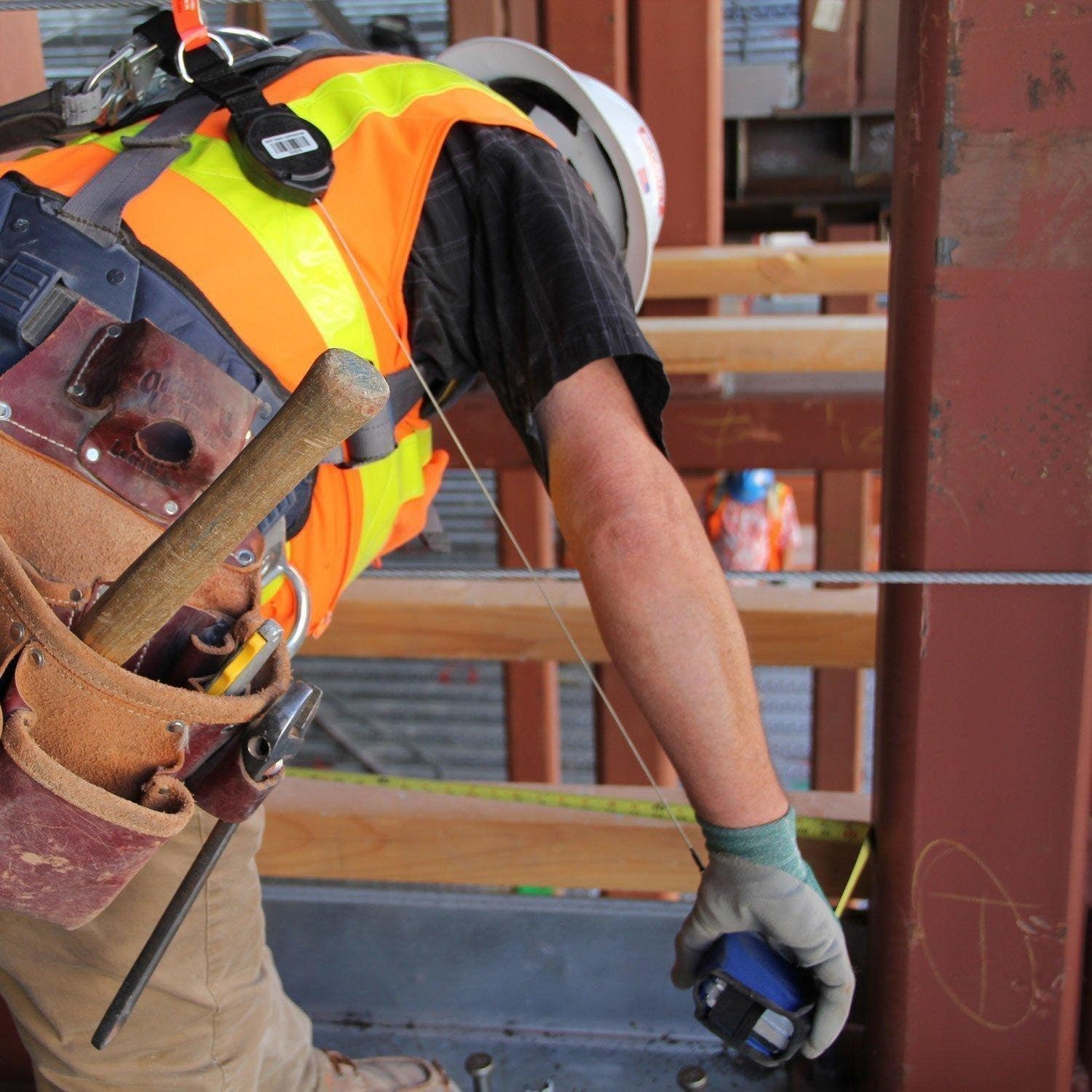 KEY-BAK 0KB6-80B01 Tape Measure Jacket Tool Attachment for Dropped Object Prevention Tool Lanyard