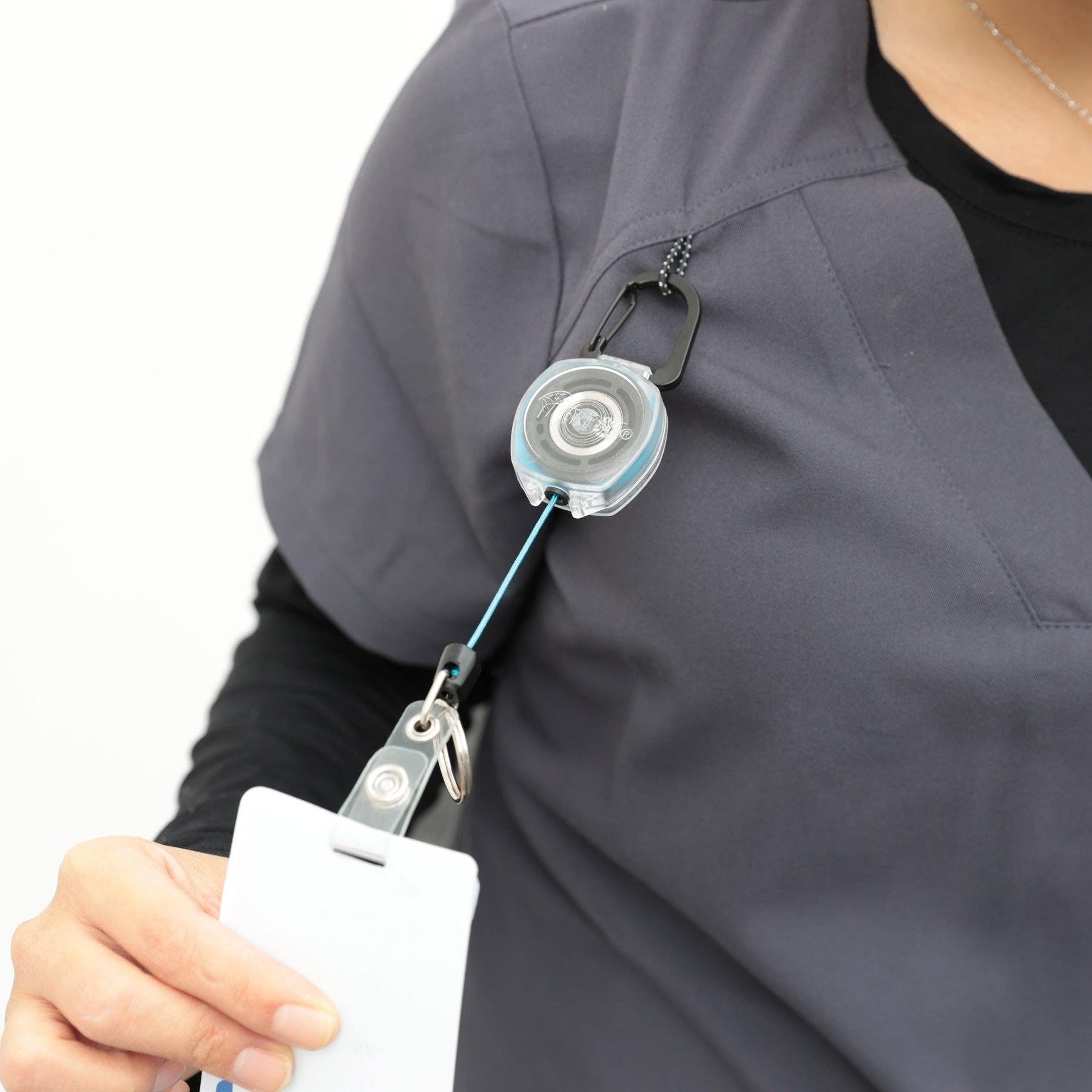 KEY-BAK 0487 Industrial Heavy Duty, 48" Stainless Steel Cable, Bracket Mount