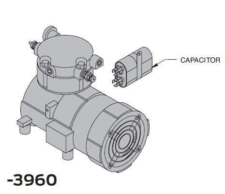 LCN 3960 7900 Series Control Box Compressor Assembly
