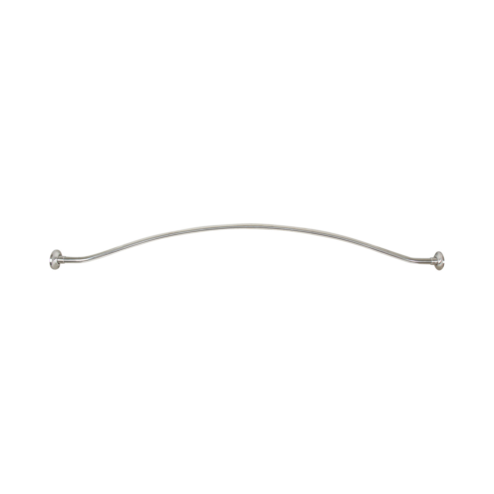 Pamex BSR Spacious Shower Rod w/ Flange
