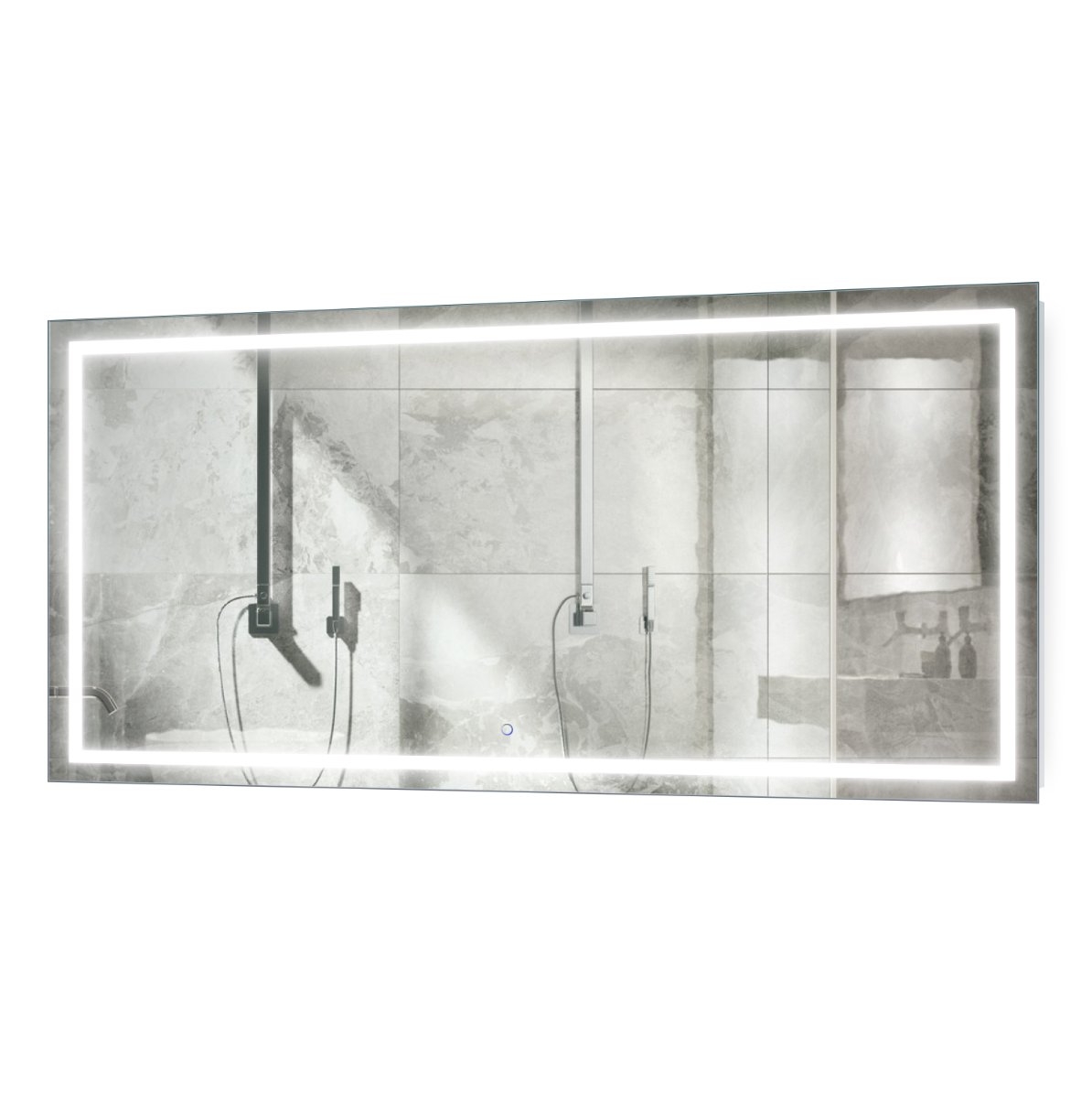 Krugg ICON7236 72″ X 36″ LED Bathroom Mirror w/ Dimmer & Defogger | Large Lighted Vanity Mirror