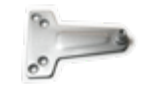 International Door Closers 5 Parallel Bracket For Regular Arm