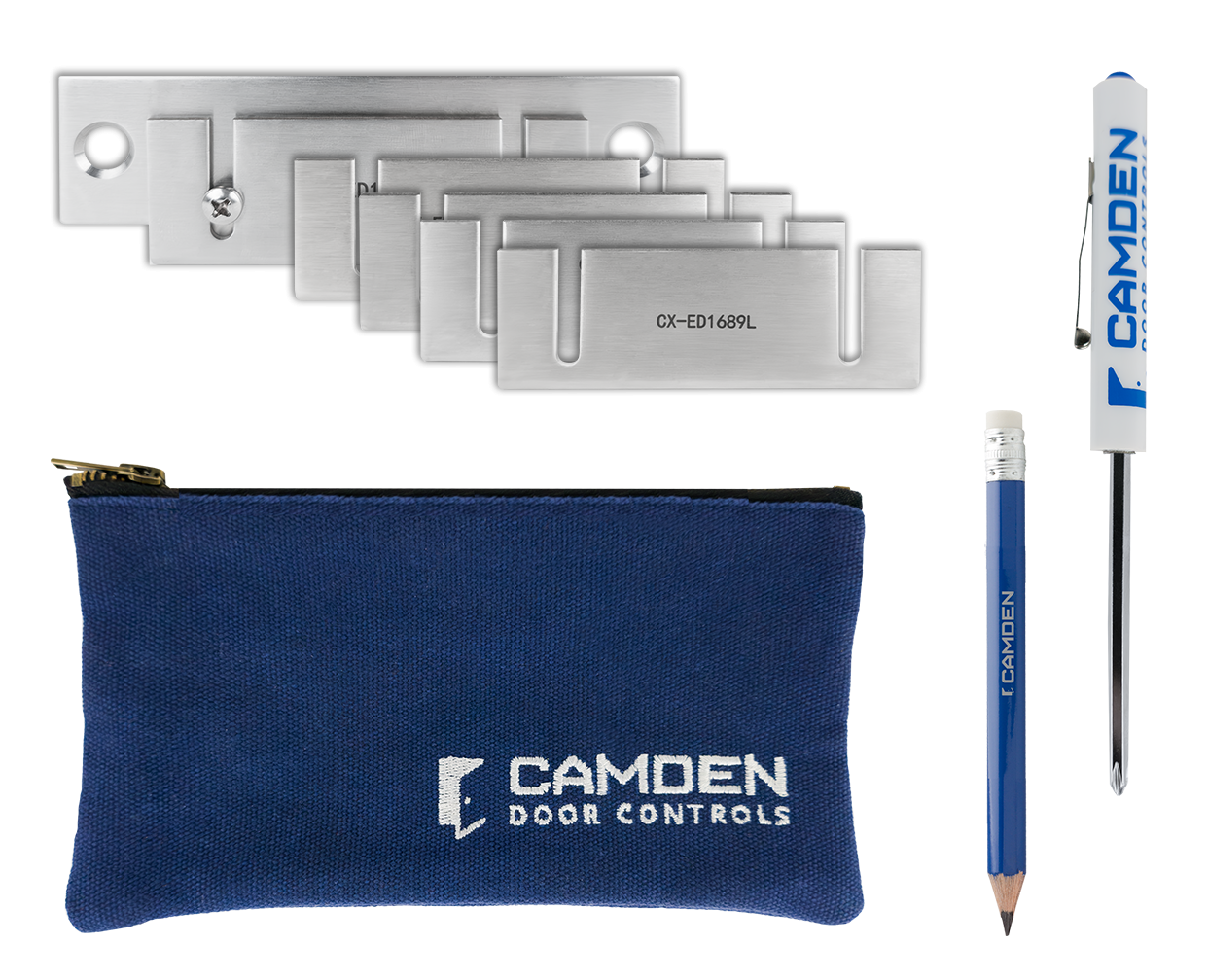 Camden Door Control CX-STR-TMPKIT Electric Strike Marking Template Kit