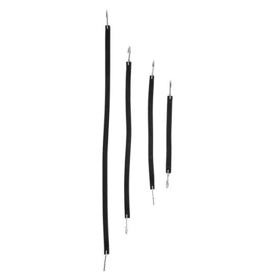 Keeper 06360 Assorted EPDM Rubber Strap, Pack Of 10