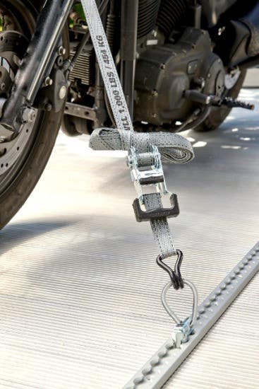 Keeper 05510 1" x 12' High Tension Ratchet Tie-Down w/ Double J-Hooks, Pack Of 4