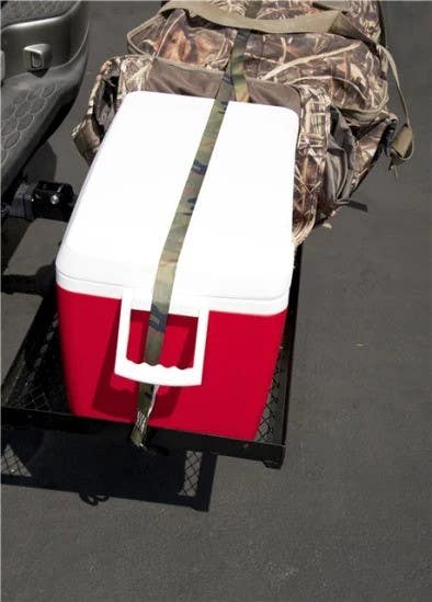 Keeper 03518 1" x 12' Camo Ratchet Tie-Down w/ S-Hooks, Pack Of 2