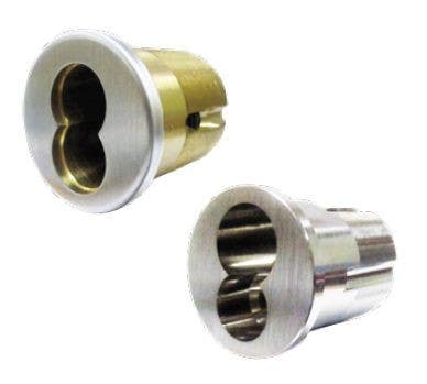 Cal-Royal KM-LFH Large Format Interchangeable Core Mortise Cylinder With Adams Rite Cam,Finish-Satin Chrome