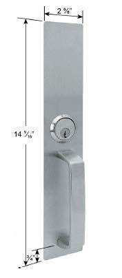 Cal-Royal 7700NL Pull Trims Key Lock