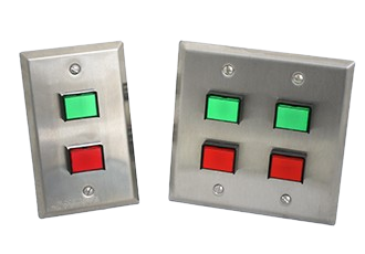 Dortronics 5260 Series Rectangular Push Button