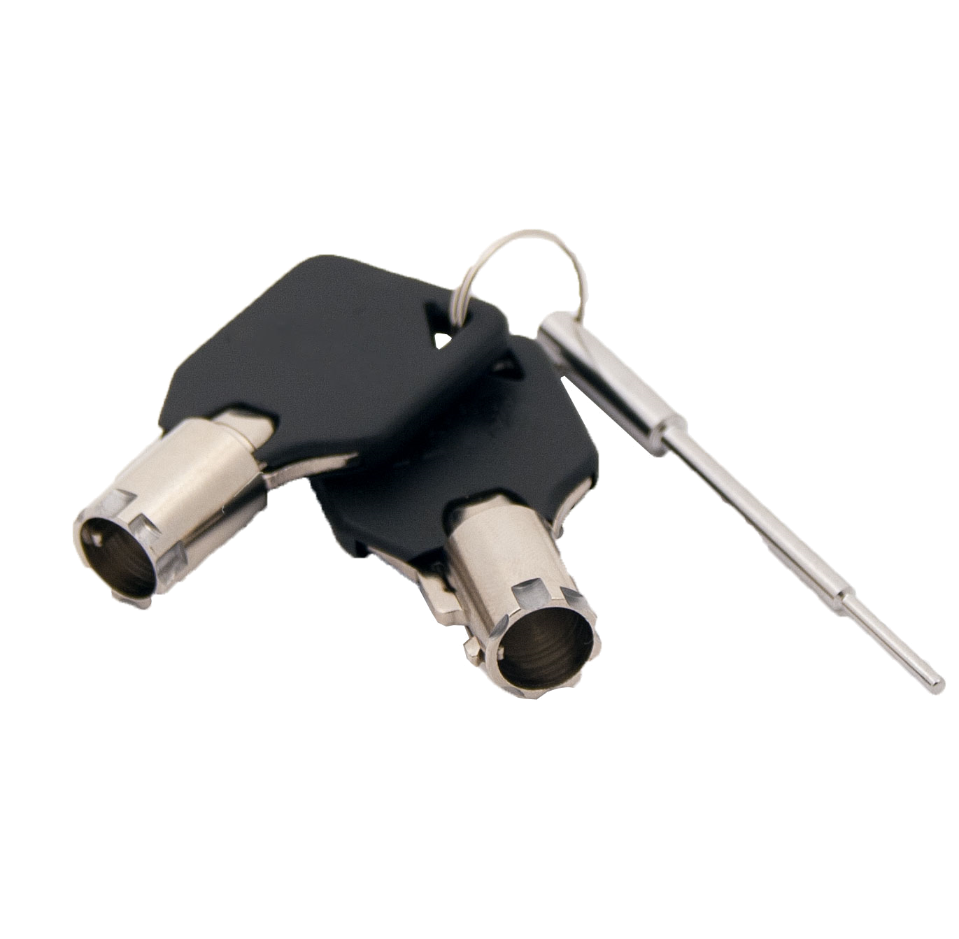 FJM Security 7432-Keys Pair of Combi-Cam Ultra Keys and Code Discovery Pin