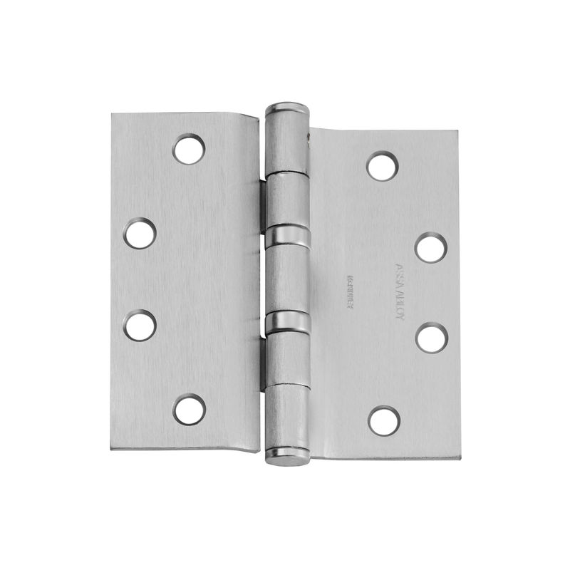 McKinney RBTA2714 x 4.5 x 4.5 26D Raised Barrel Full Mortise Standard Weight Hinge, Dull Chromium