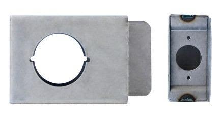 Keedex K-BXSGL234 Lock Box Single, 2 3/4" Backset, 2 1/8" Hole