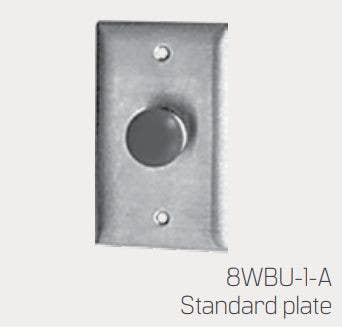 Best 8WBU-1-A Standard Plate (Push Button)