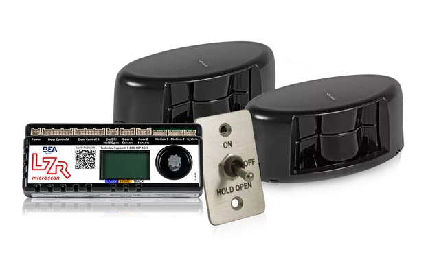 BEA 10LZRMICROSCAN Stand-Alone, Door-Mounted, Swing Door Safety System Kit