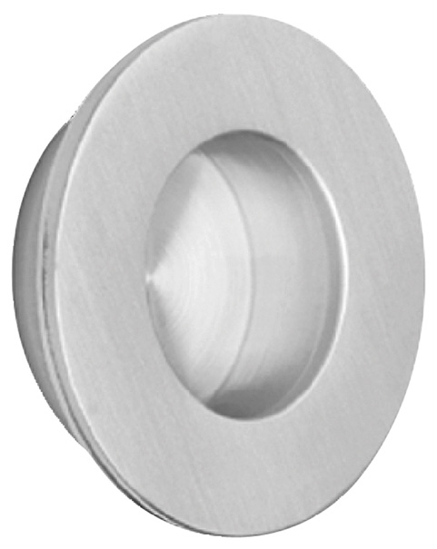 Omnia 7502/35.32D Modern Cup Pull, Finish-Satin Stainless Steel