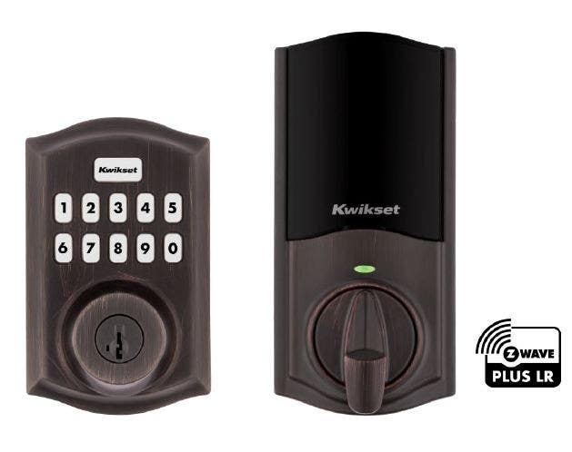 Kwikset TRL ZW700LR Home Connect Traditional Keypad Connected Smart Lock with Z-Wave Technology