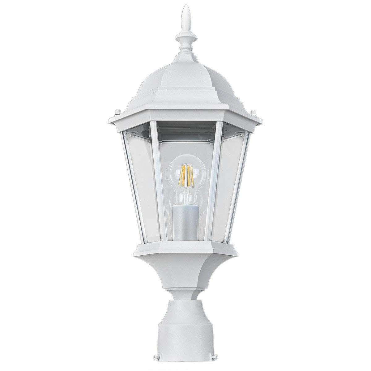 Design House 589192-TBK/590091 Oak Creek Outdoor Post Light