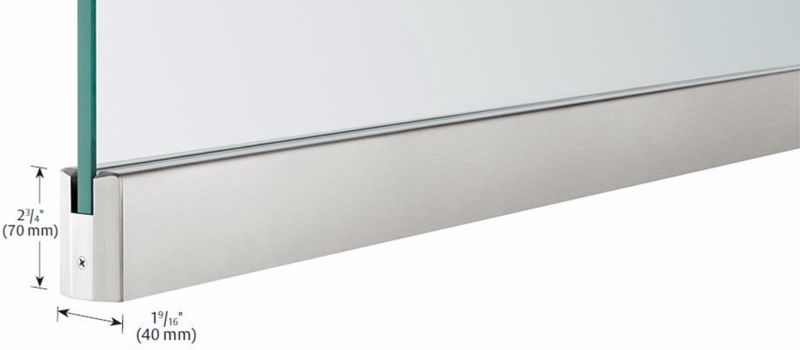 Rockwood DRS-275AC Square 2-3/4" Mechanical Glass Rail