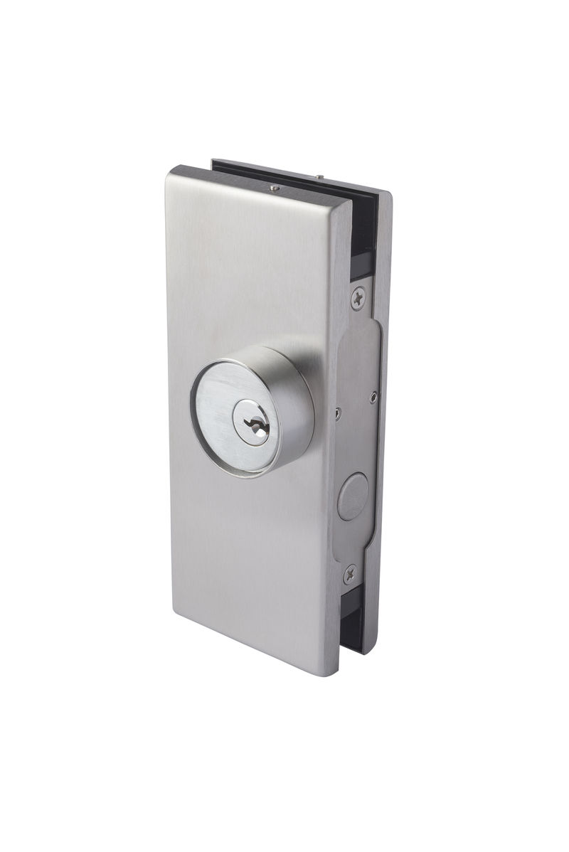 Rockwood PF-DBLOCK-BC 2-5/8" x 6" Vertical Patch Deadbolt