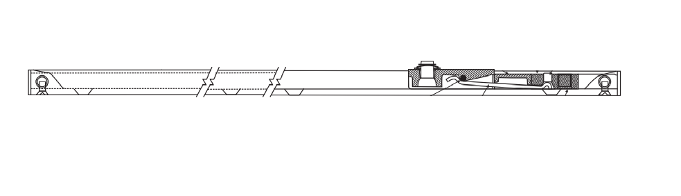 ACCENTRA (formerly Yale) 440ST Low Profile Slide Track Assembly