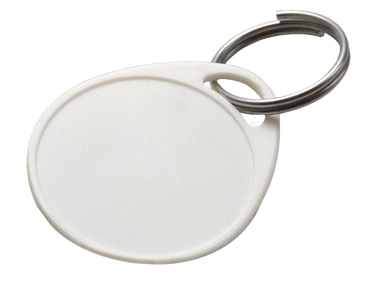 Lucky Line 251 Round Label-It Plastic Tags White