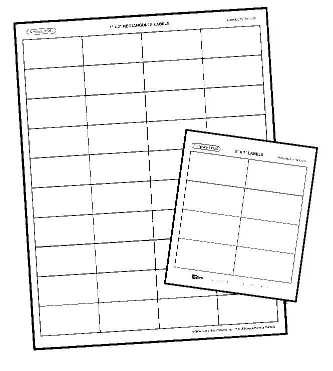 Lucky Line 19651 No. 180 Tag Labels - White (12 pack)