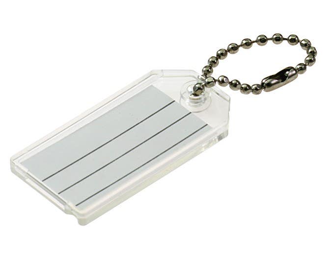 Lucky Line 201 Key Tag with Ball Chain