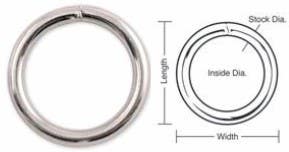 A750 A751 Tough Links Welded Rings