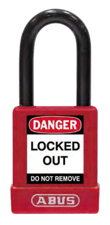 Abus 764148 76/40 Safety Plastic Covered Keyed Alike Padlock