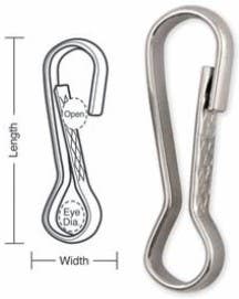 A637 A639 Tough Links Light Duty Snap Hooks