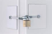 333-055 High Security Refrigerator Lock (No Padlock Included)