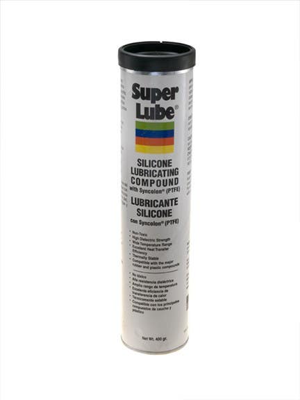 Super Lube 92150 Silicone Lubricating Grease with PTFE Teflon, 400 gram Cartridge