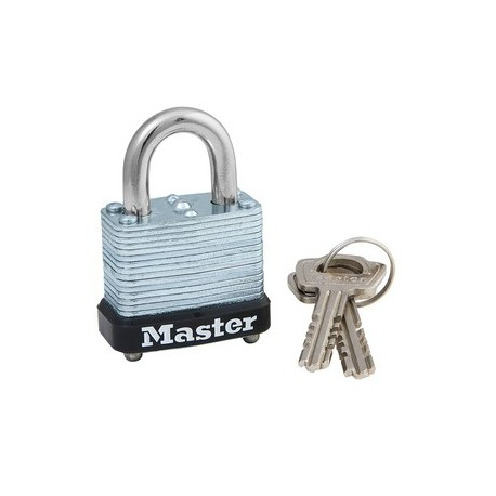 Master Lock 105D Keyed Different Laminated Steel Warded Padlock