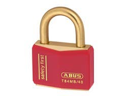 Abus T84MB Black Gold Solid Brass Padlock