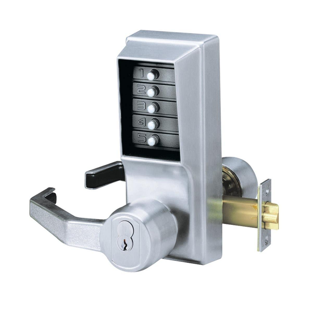 KABA Simplex LP1000 Series Exit Trim Lock with Lever