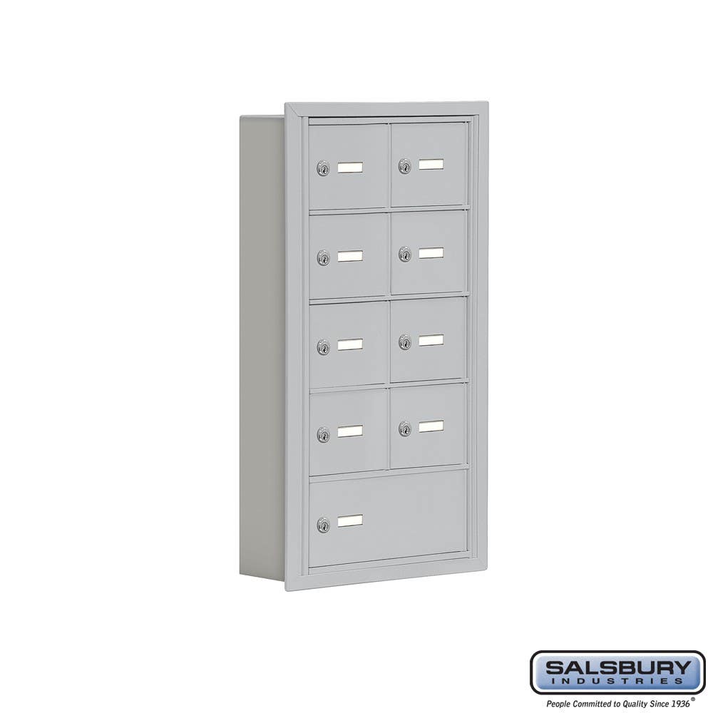 Salsbury 1915 Cell Phone Lockers Five Door High, Compartments w/ Front Access Panel