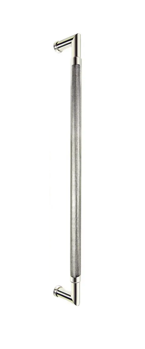 Omnia 9037P Ultima III Modern Appliance/Door Pull - Solid Brass, 3/4" Max. Dia.