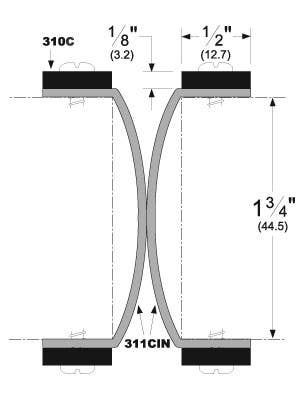 Pemko 311CIN Cloth Rubber