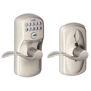 Schlage FE595 PLY ACC Plymouth Keypad Entry w/ Flex Lock & Accent Lever