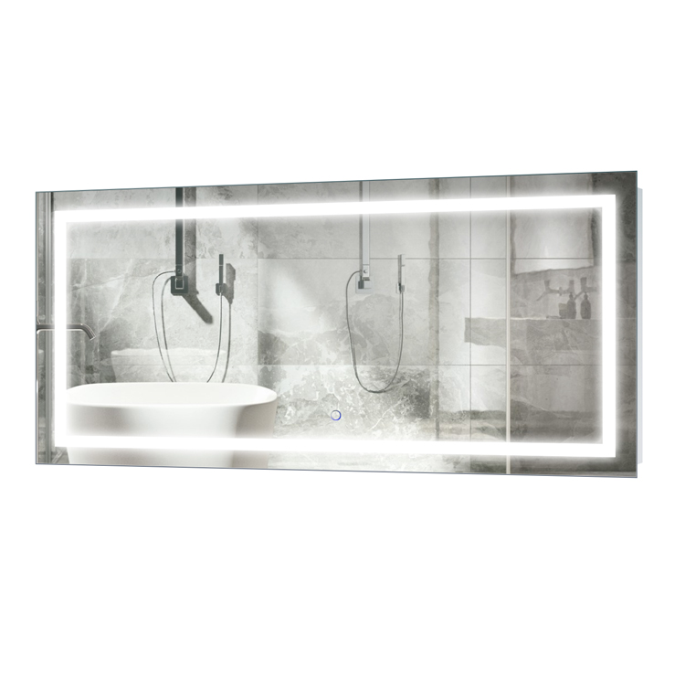 Krugg ICON4824 48″ X 24″ LED Bathroom Mirror w/ Dimmer & Defogger | Lighted Vanity Mirror