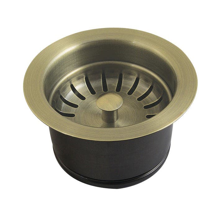Kingston Brass BS3003S Garbage Disposal Disposer Flange, Antique Brass