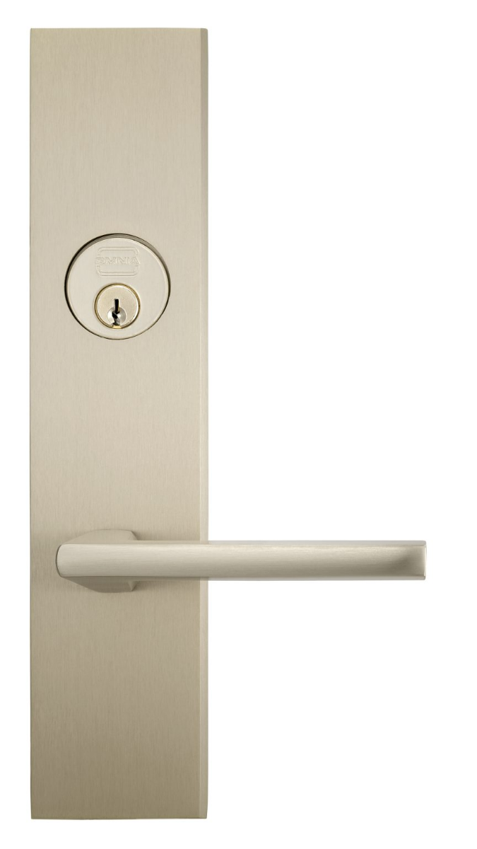 Omnia D12925 Prodigy Deadbolt Lockset With Plate