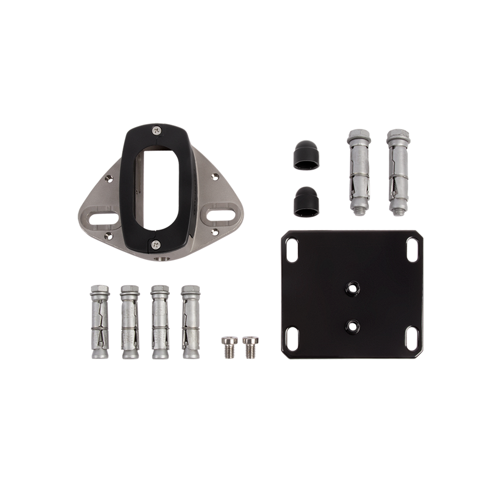 Locinox INTERIO-GROUND-9005 Ground Fixation Set For Interio Gate Closer