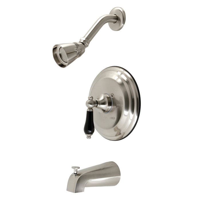 Kingston Brass KB3638PKL Single-Handle Pressure Balanced Tub and Shower Faucet, Brushed Nickel