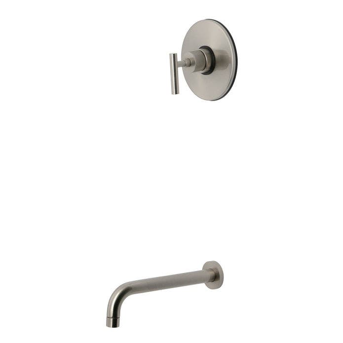 Kingston Brass KB6338CMLTO Single-Handle Pressure Balanced Tub Faucet, Brushed Nickel