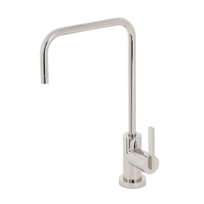 Kingston Brass KS6196CTL Single-Handle 1-Hole Deck Mount Water Filtration Faucet, Polished Nickel