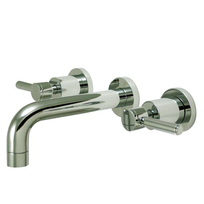 Kingston Brass KS8121DL Wall-Mount Bathroom Faucet w/ Polished Chrome Finish