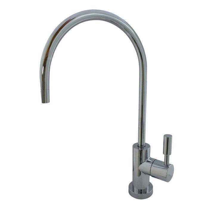Kingston Brass KSAG8191DL Single-Handle 1-Hole Deck Mount Water Filtration Faucet, Polished Chrome